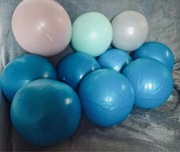 Zestaw 10 piłek do pilatesu