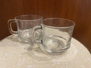 Francuskie filiżanki do kawy duralex