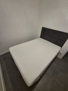 Materac piankowy, średnio twardy/biały, 140x200 cm AKREHAMN