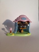 LPS Littlest Pet Shop, pies Shi Tzu z domkiem, figurka oryginalna #141