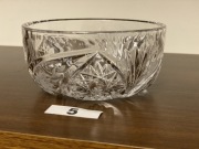 Kryształ miseczka PRL VINTAGE RETRO 