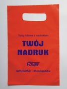 REKLAMÓWKI/TORBY FOLIOWE Z NADRUKIEM 500 szt.