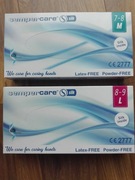 Rękawiczki ochronne nitrylowe, bezpudrowe.