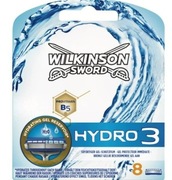 8X WILKINSON SWORD HYDRO 3 H20 Provitamin B5