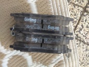 Klocki hamulcowe  Mazda 6 girling 6133099