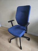 Fotel obrotowy bez zagłówka