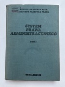 System prawa administracyjnego TOM 1 I Ossolineum Starościak Rabska Łętowsk