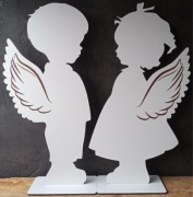 Duży Aniołek 1sztuka 60cm dekoracja komunijna