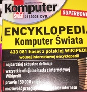 KOMPUTER ŚWIAT DVD 21/2008 - ENCYKLOPEDIA Komputer Świata WIKIPEDIA
