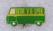 Odznaka Gebr. v.d. Spek (dystrybucja margaryny i kawy) Holandia