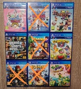 Gry na PlayStation 4 PS4  5 gier stan bdb w pudełkach
