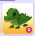 Adopt me! Crocodile R (Mid tier!)