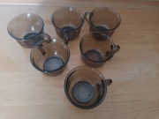 filiżanki arcoroc 6 szt, dymne