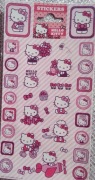 Oryginalne naklejki tatuaże Hello Kitty duży zesta