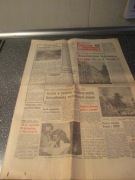 GAZETA EXPRESS WIECZORNY 1980 KATASTROFA LOTNICZA W WARSZAWIE 