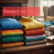 Odzież używana - swetry 10kg