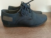 Półbuty chłopięce Wojtylko 34, granatowe, komunia