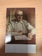 Pocztówka  Rumunia  Portret poety Tudor Arghezi przez Camil Ressu  