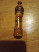 Drewniany flakonik na perfumy  PRL Bulgaria