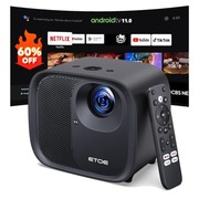 Projektor ETOE E3 Pro 4K | Android TV 11 | Netflix | 600 ANSI | HDR10+