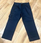 Spodnie męskie robocze cargo r.XL (54) granat 45zł