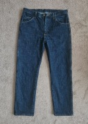 Granatowe klasyczne dżinsy Wrangler Regular Fit, rozm. 34 x ok. 32