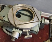 Stół obrotowy pomiarowy podzielnica stolik podziałowy  krzyżowy 