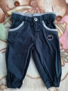 Granatowe regulowane spodnie Wójcik 74 jak nowe