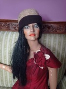 Stary przedwojenny kapelusz moda kobieca 