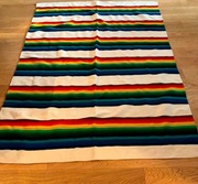 Narzuta z grubej wełny, projekt autorski