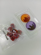 Zestaw #5 Oryginalnych Kostek i Znaczników do Gry Pokemon TCG