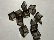 LEGO SLOPE SKOS 30 1x1x2/3 TRANS BLSCK 54200 11 szt.