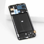 Ekran wyświetlacza z ramką do Samsung Galaxy A70 wyświetlacz LCD