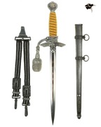 Kordzik Luftwaffe Eickhorn Solingen - oryginał z III Rzeszy