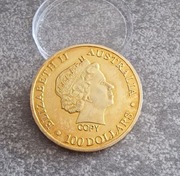 Moneta kolekcjonerska 100 $ Australian Kangaroo