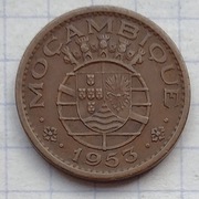 #1705 Mozambik 50 centavo 1953 piękna 