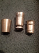 Pojemniki cynowe sygnowane