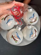 Ręcznie malowane bombki Kowaliki