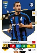 Hakan Calhanoglu 302 Team Mate Karta PANINI FIFA 365 2023