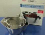 Sosjerka z separacją tłuszczu,Inox.18/10TCM/tchibo