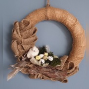 Wianek, prezent, styl rustykalny