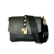 Massimo Contti torebka listonoszka mała czarna