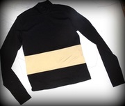 _French_Fajna bluzka-golf w paski do pracy_R.36/38