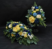 Kompozycja na grób - komplet wiosenny