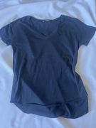 Orsay. Bawełna. Prosta ciemno granatowa letnia bluzka