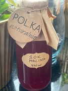 Naturalny sok malinowy