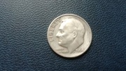 USA 1 dime (Roosevelt) 1964_srebro