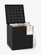 Costway Czarna skrzynia 145l NP12726DK