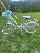 Rower Miejski Mexller Village 24 miętowy 3 biegi przerzutki w piaście