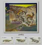 Kompletna Seria Znaczków – Krokodyle i Antylopy Somalii (2000) MNH!